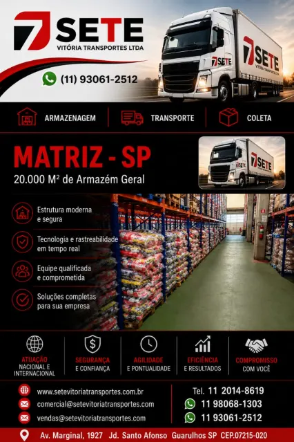 Armazenagem de produtos ensacados